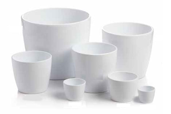 Marlow Pot - White - Plant Collective