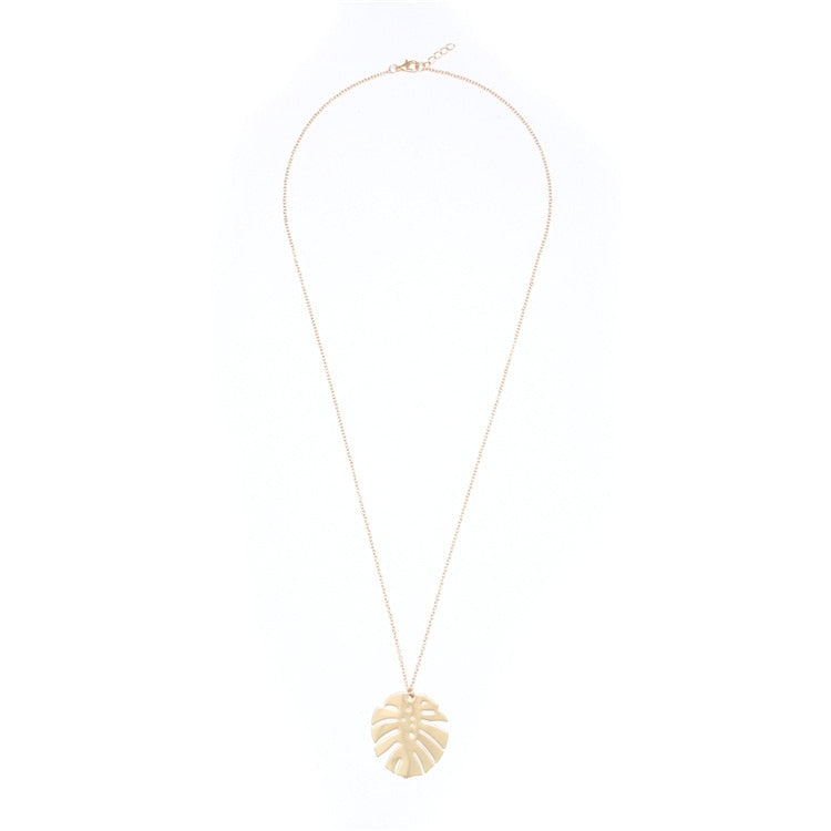 Monstera Leaf Necklace - By Plant Collective | Indoor House Plants, Succulents, Air Plants & Terrariums - Toronto Canada