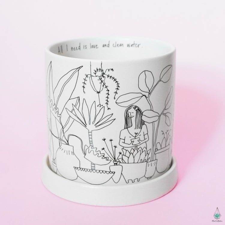 Plant Lady Pot