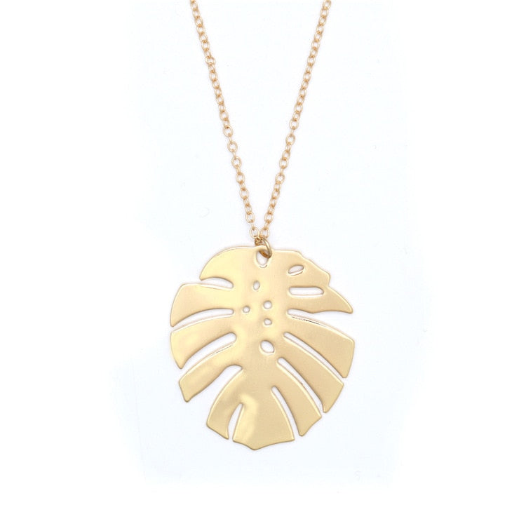 Monstera Leaf Necklace - By Plant Collective | Indoor House Plants, Succulents, Air Plants & Terrariums - Toronto Canada