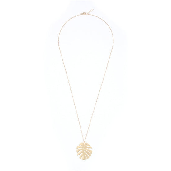 Monstera Leaf Necklace - By Plant Collective | Indoor House Plants, Succulents, Air Plants & Terrariums - Toronto Canada