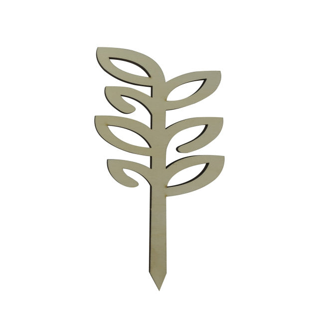 Wooden Climbing Plant Trellis - Leaf